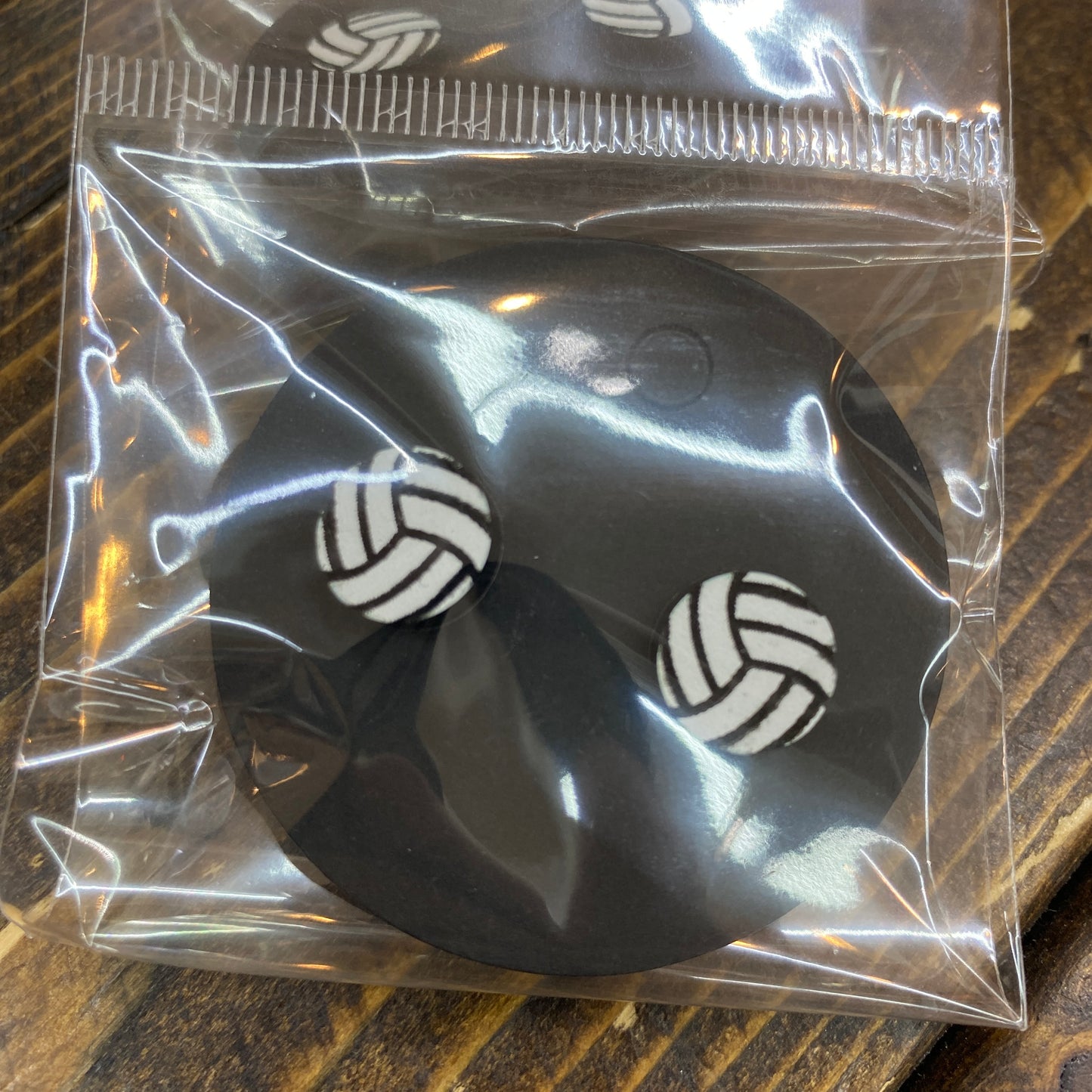 Wood Stud Earrings