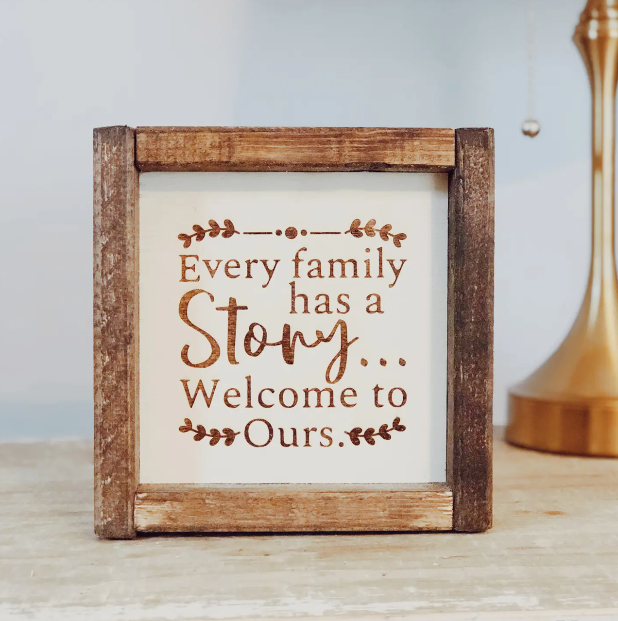 Pine Designs Wood Engraved Box Signs