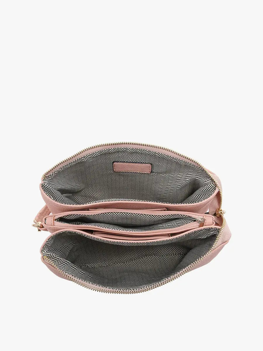 Izzy 2-Strap Multi-section Purse