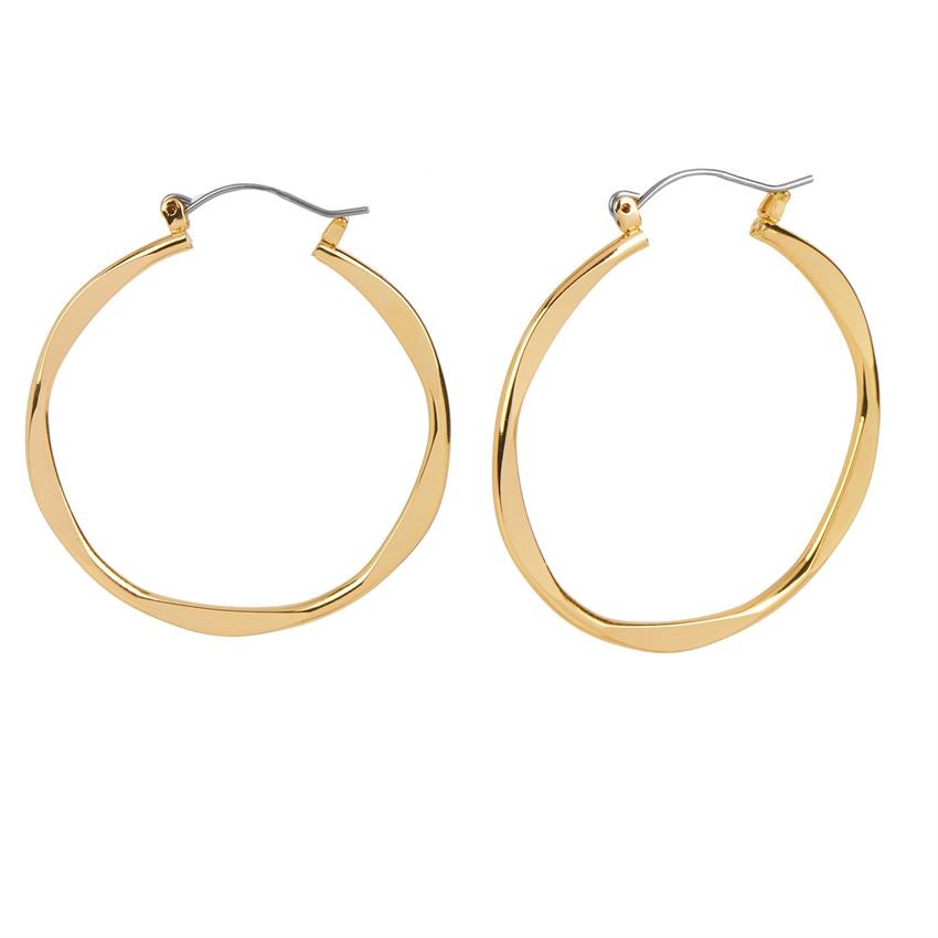 Whispers Gold Dangle Earrings