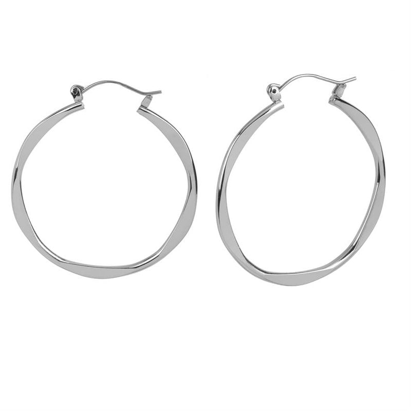 Whispers Silver Dangle Earrings
