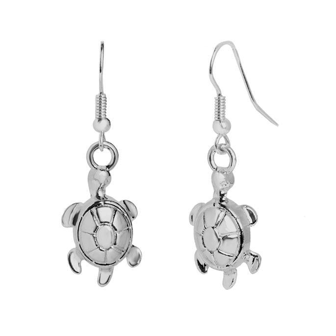 Whispers Silver Dangle Earrings
