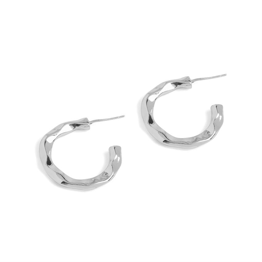 Whispers Silver Dangle Earrings