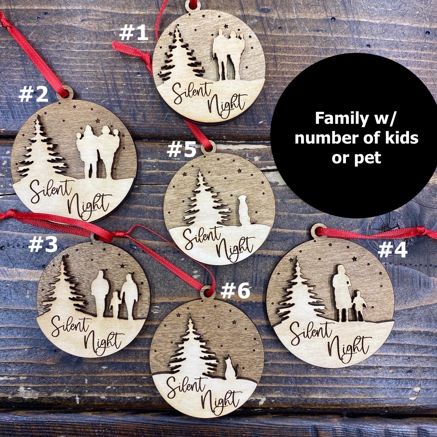 Wood Ornaments by R. Varney Marketing