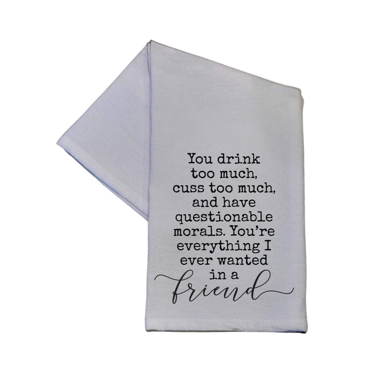 Funny Screen Printed Hand Towels