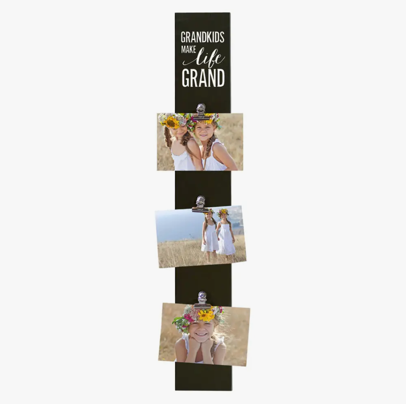 3-Clip Photo Plaque