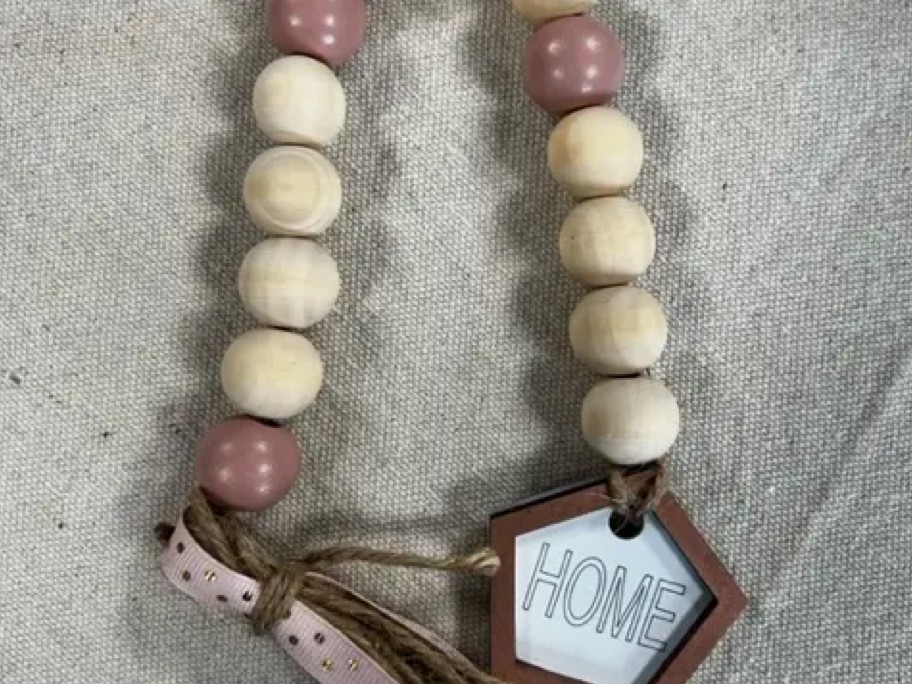 Decorative Wood Bead Strand ***50% OFF***