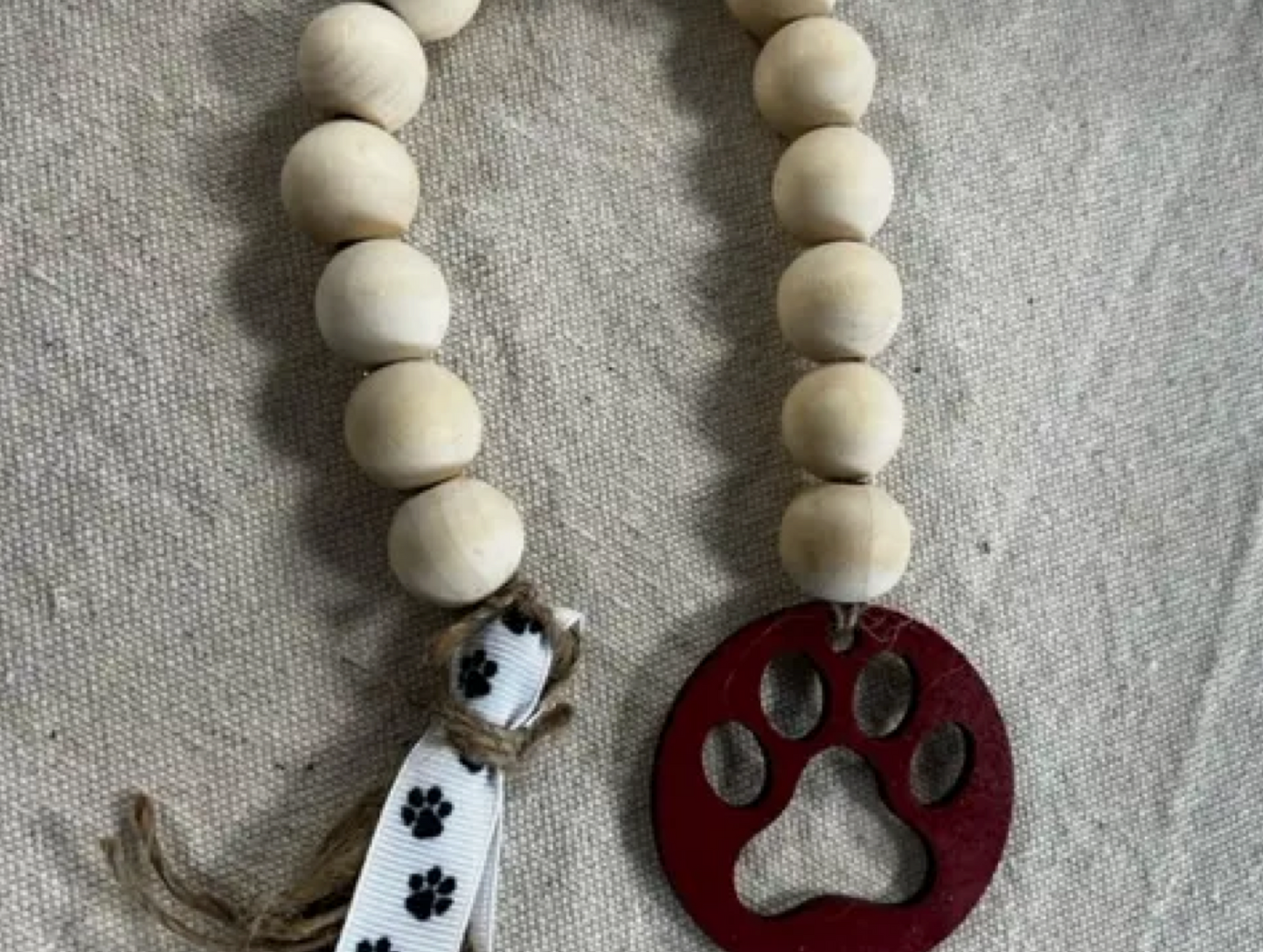 Decorative Wood Bead Strand ***50% OFF***