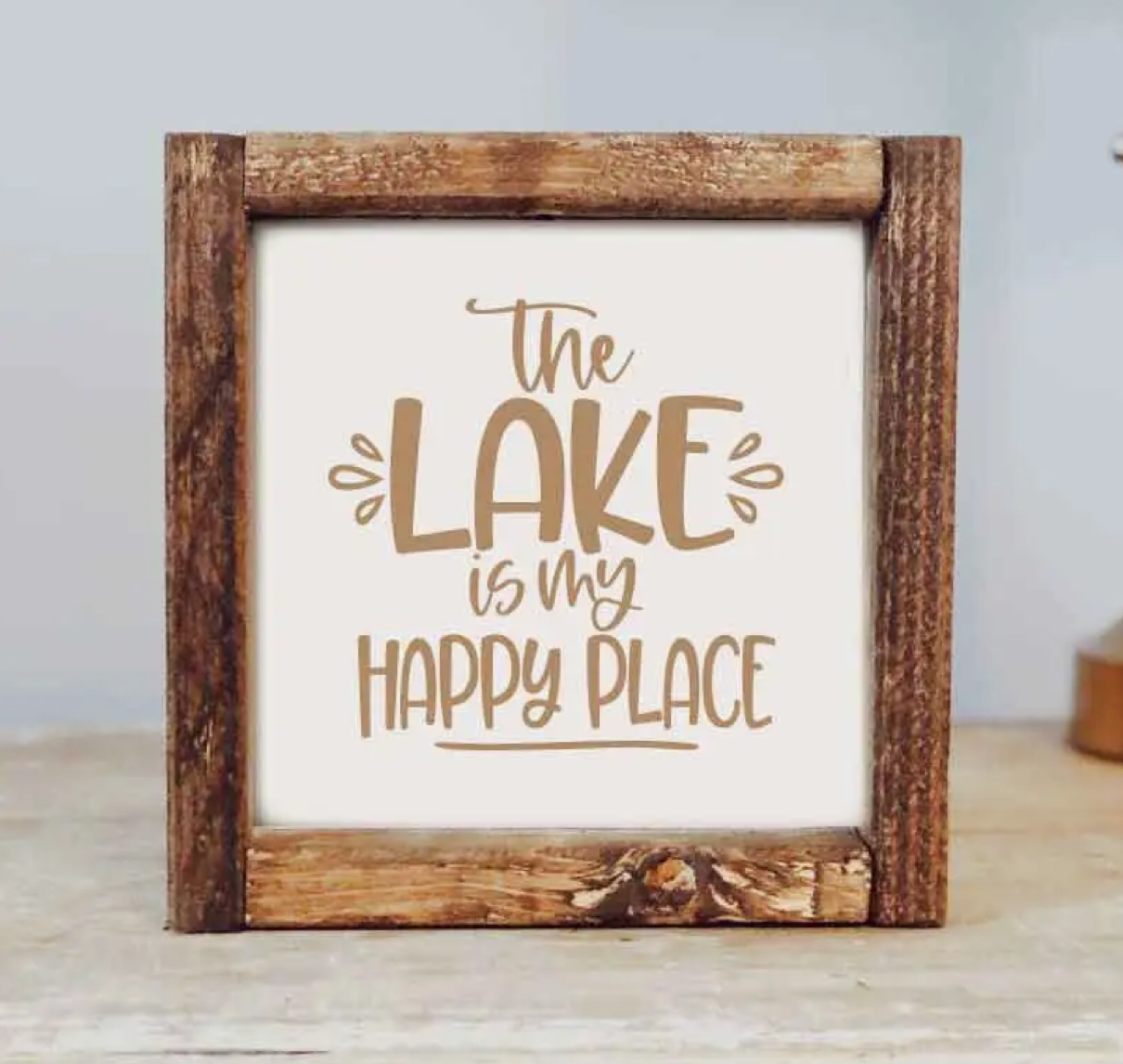 Pine Designs Wood Engraved Box Signs