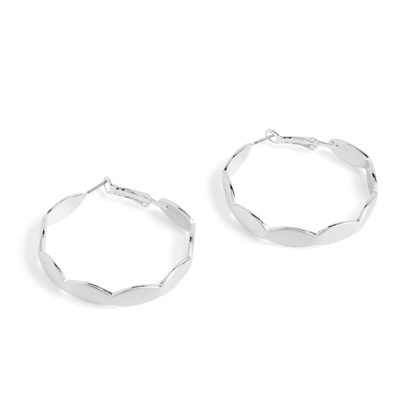 Whispers Silver Dangle Earrings