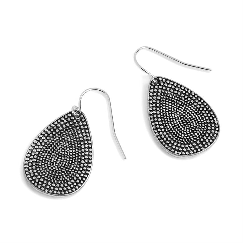 Whispers Silver Dangle Earrings