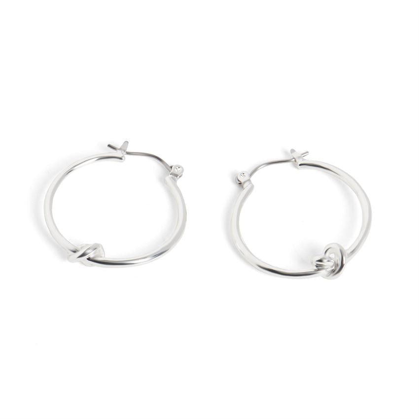 Whispers Silver Dangle Earrings