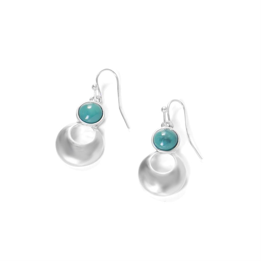 Whispers Silver Dangle Earrings