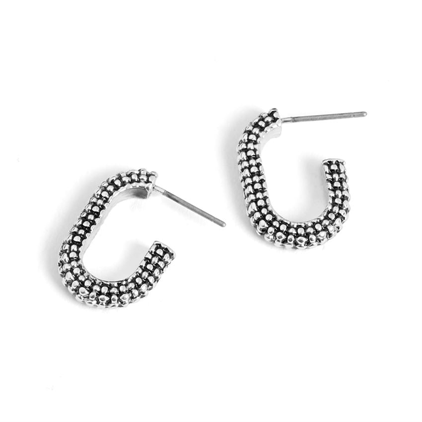 Whispers Silver Dangle Earrings