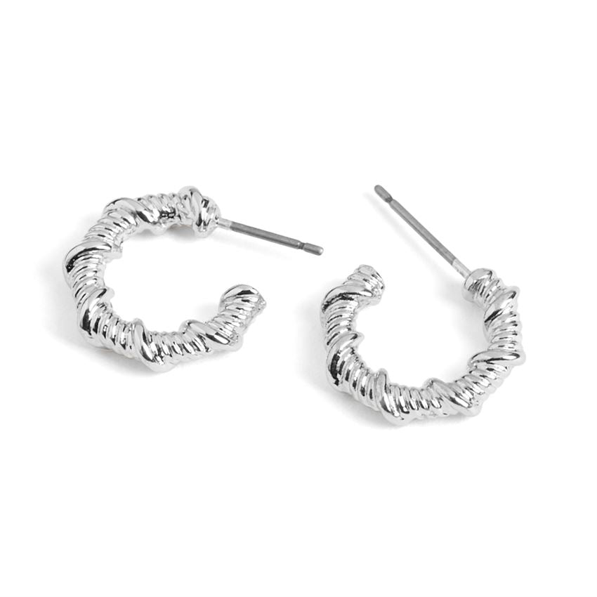 Whispers Silver Dangle Earrings