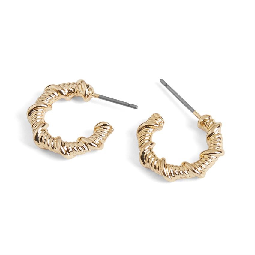 Whispers Gold Dangle Earrings