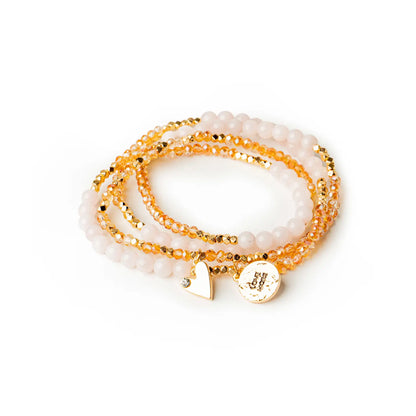 Soul Stacks - Wrap Bracelet or Necklace