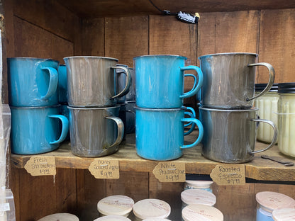 Enamel Mug Candles