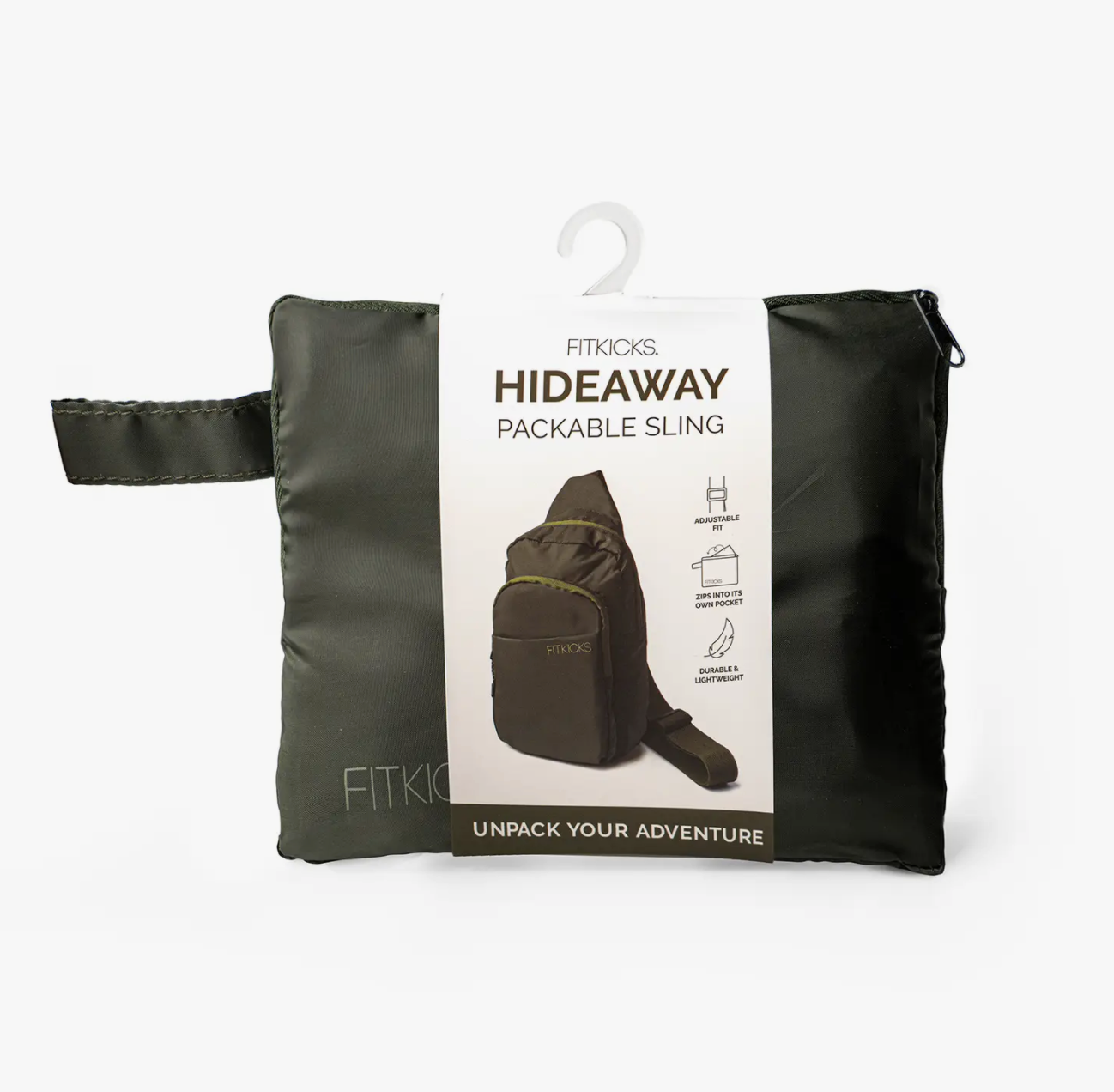 Fitkicks Hideaway Packable Sling