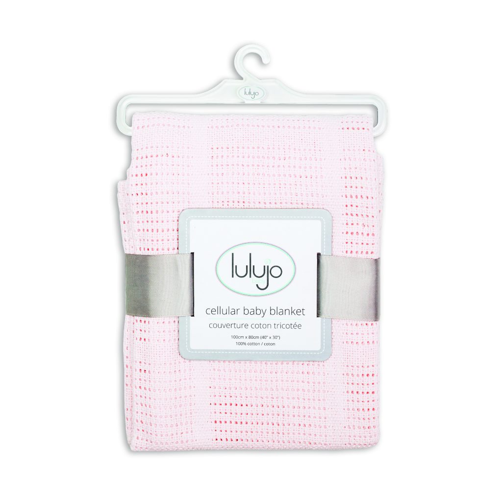 Cellular Baby Blanket
