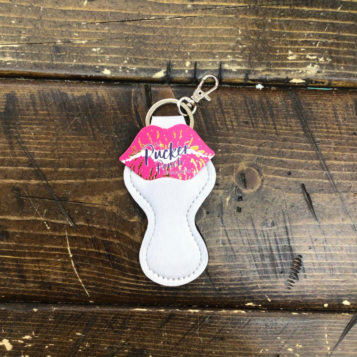 Lip Balm Keeper Keychains